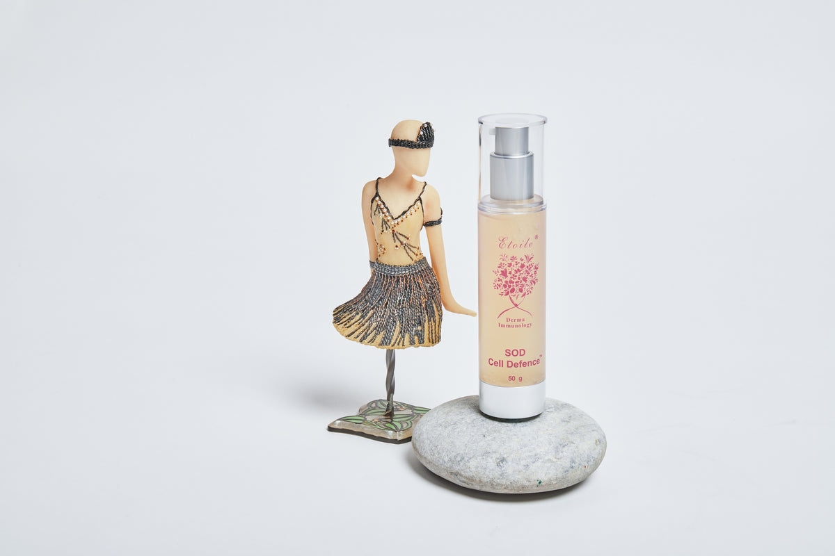 SOD Cell Defence® patented mechanism counteracts this damaging effect with a powerful synergy of plant phytohormones. This nano-sized antioxidants penetrates easily to activate skin’s physiological function, restoring its ability to regenerate.